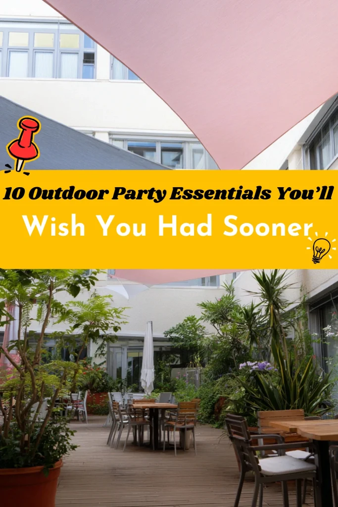 10 Outdoor Party Essentials You’ll Wish You Had Sooner