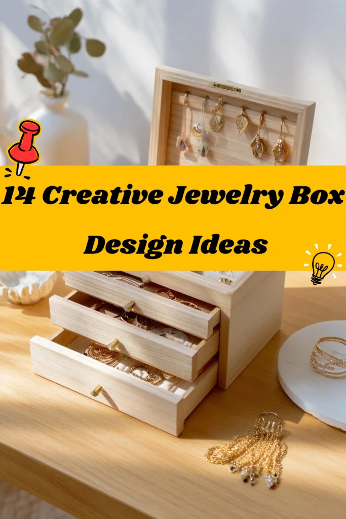 14 Creative Jewelry Box Design Ideas