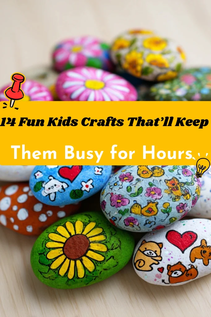14 Fun Kids Crafts That’ll Keep Them Busy for Hours