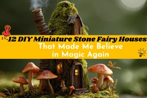 12 DIY Miniature Stone Fairy Houses That Made Me Believe in Magic Again