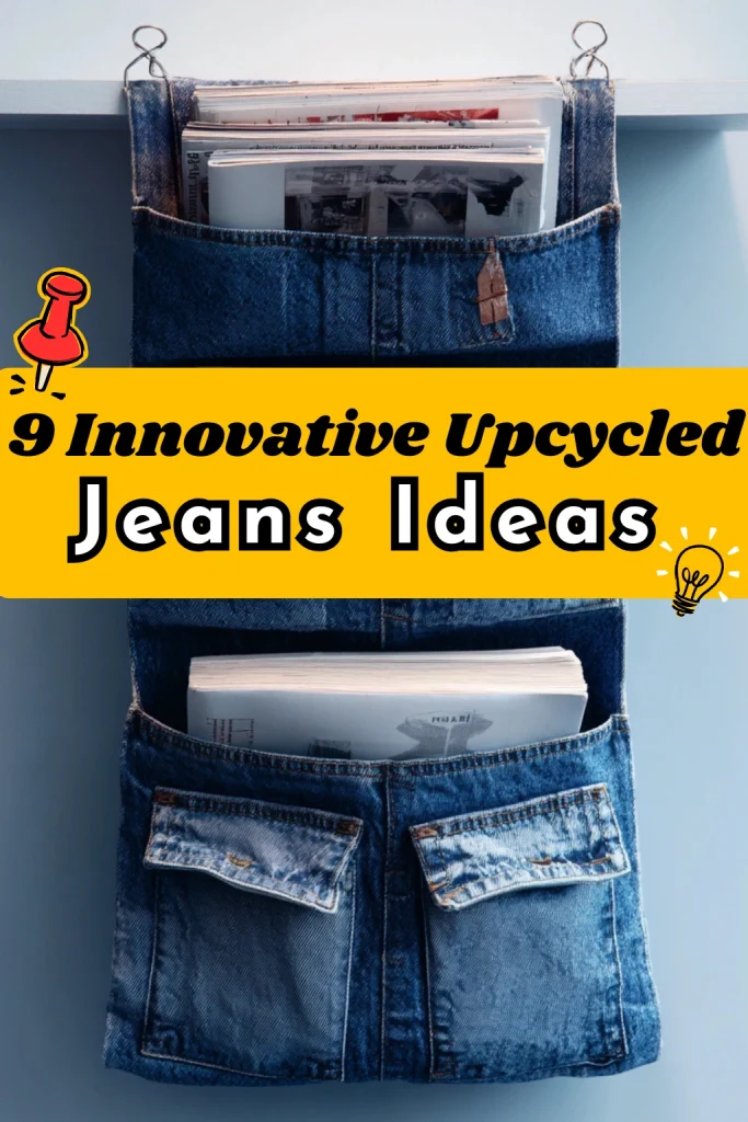 9 Innovative Upcycled Jeans Ideas