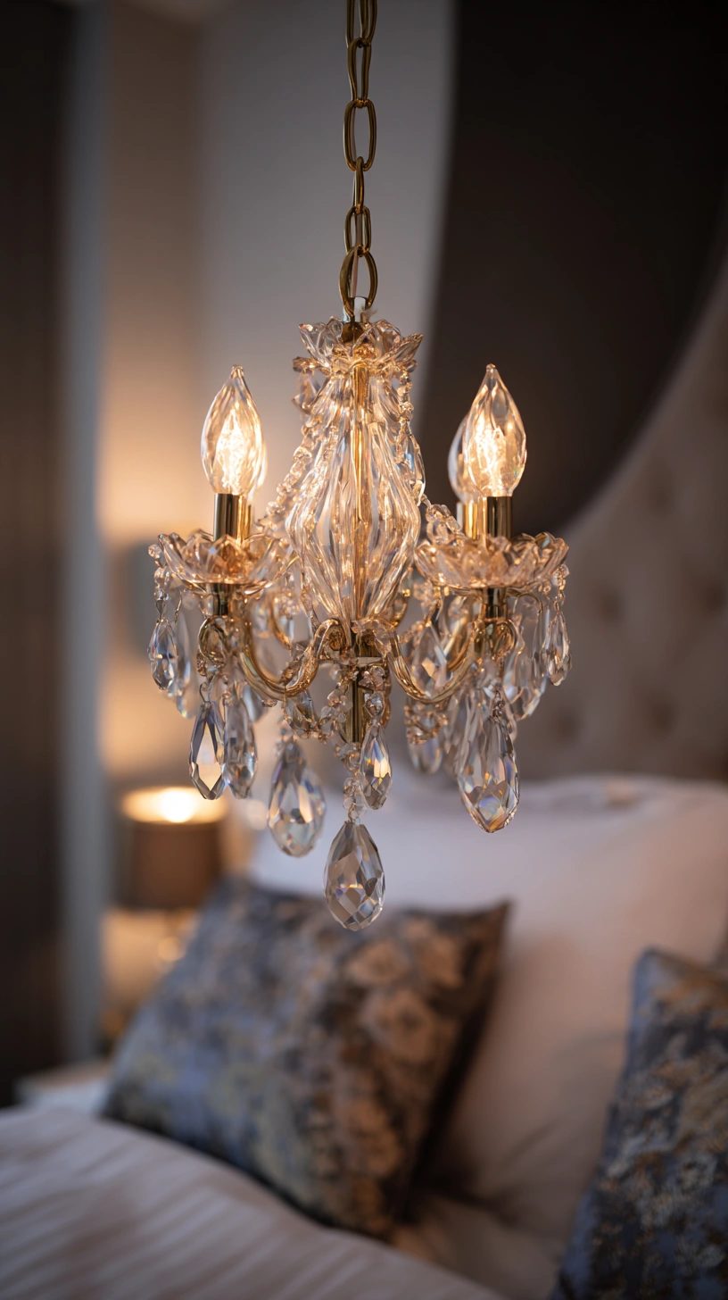 Glam Chandelier for a Luxe Glow