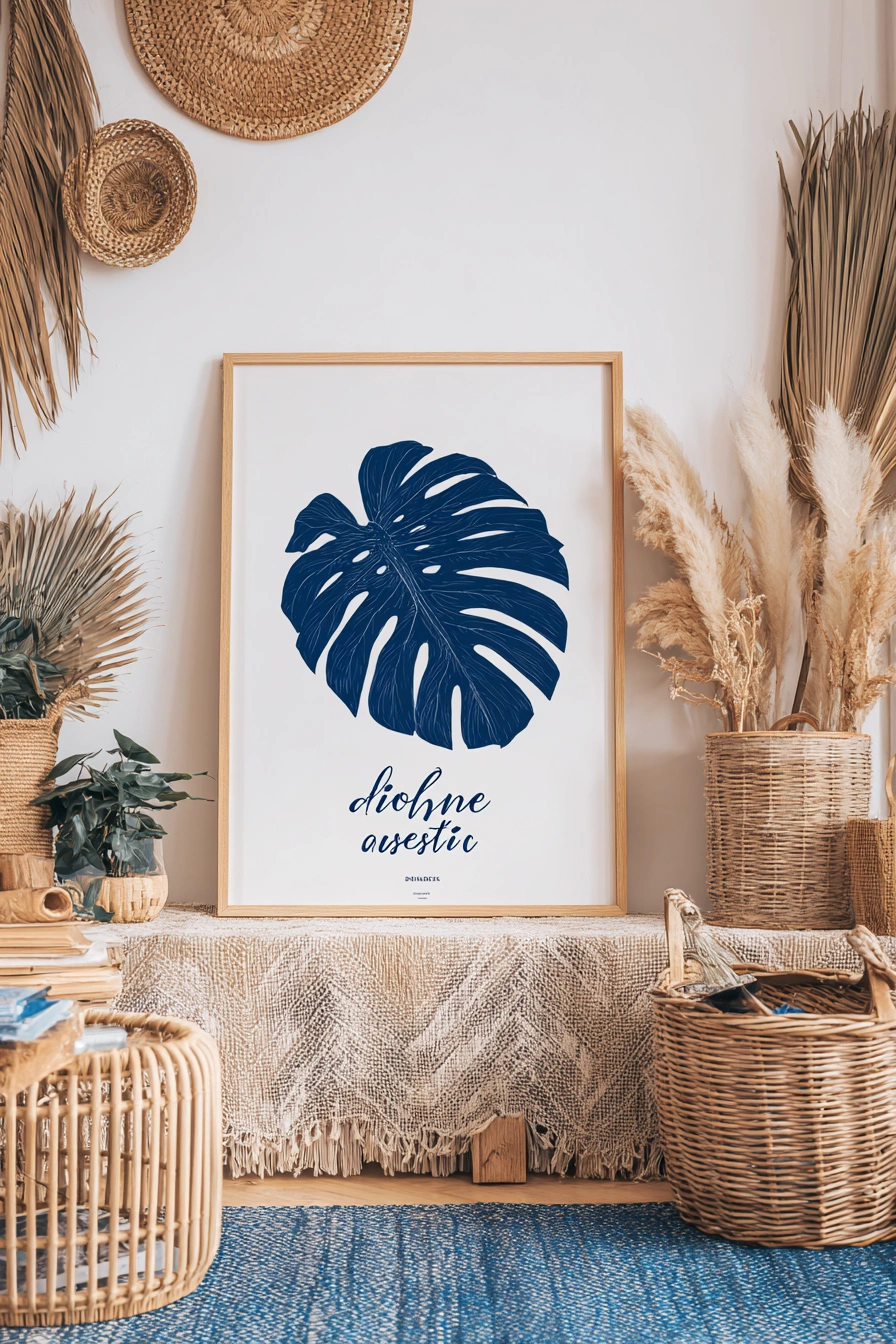 Boho Botanical with a Bold Twist