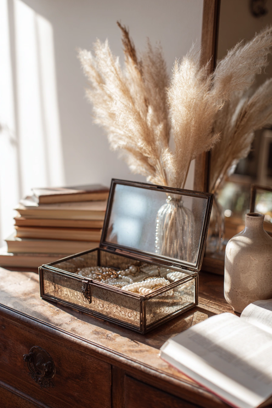 Vintage Glam Jewelry Box Inspiration