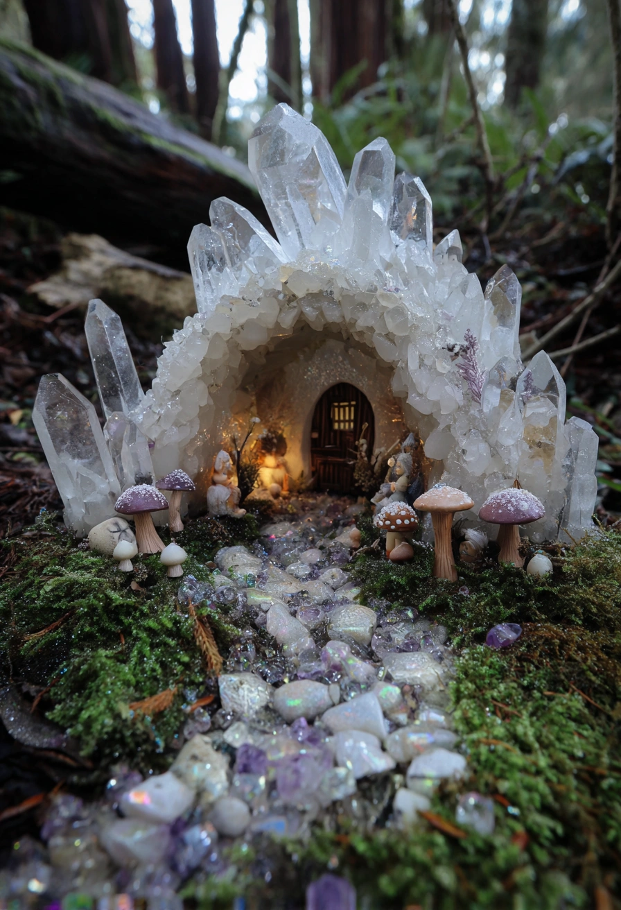 Crystal Cave Fairy Dwelling