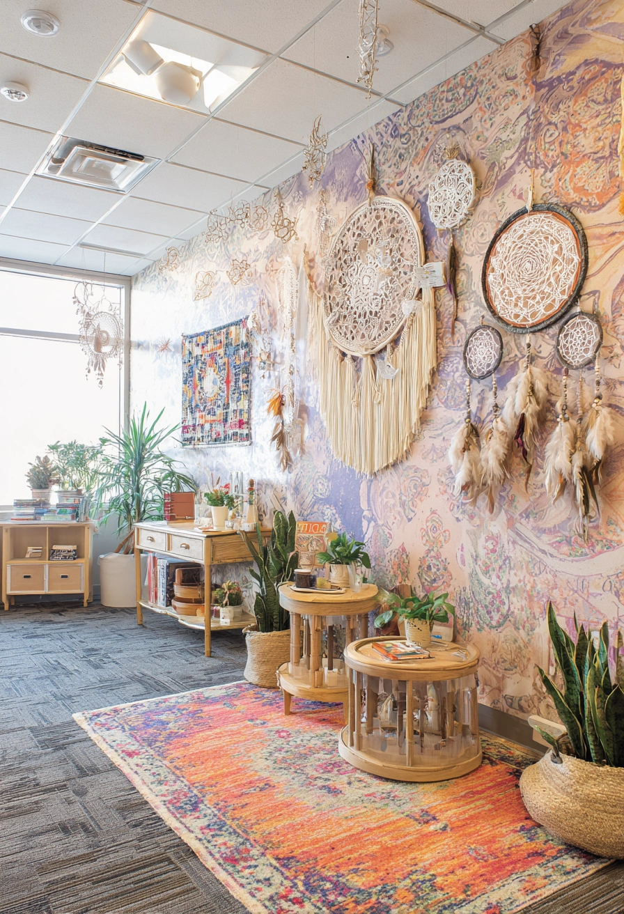 Dreamy Woodland Corner with Boho Vibes