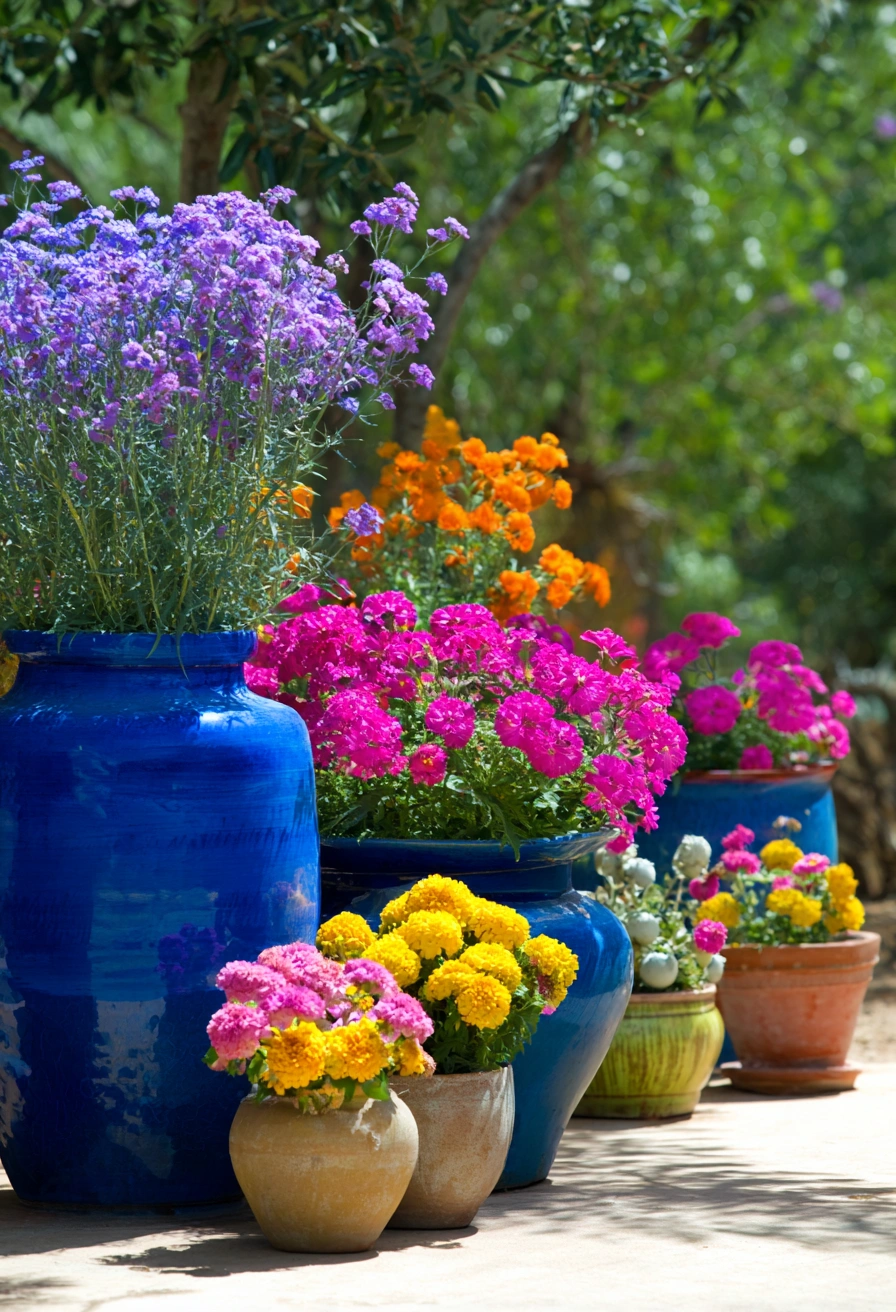 Painted Pot Garden Project