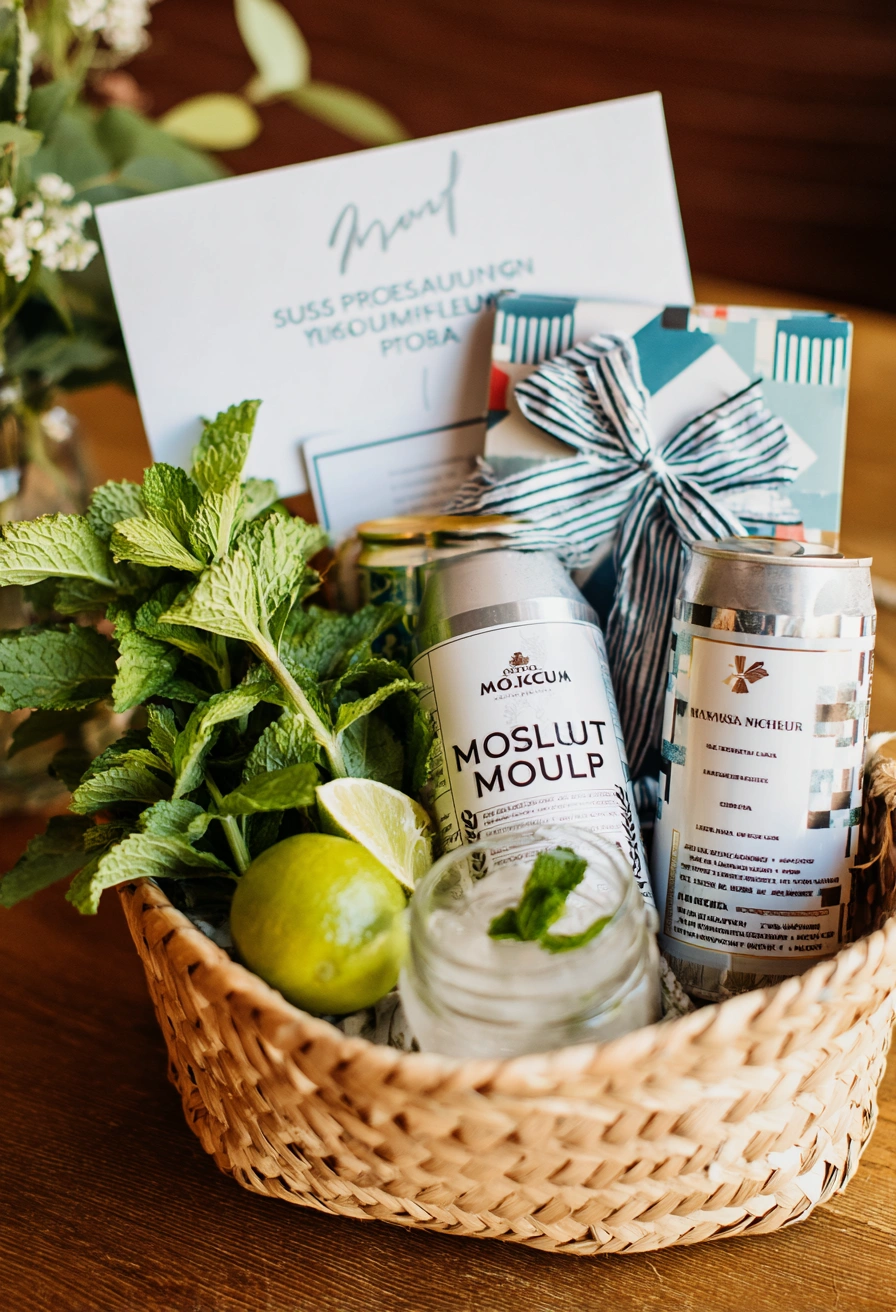 Luxe Mint Mojito Gift Basket