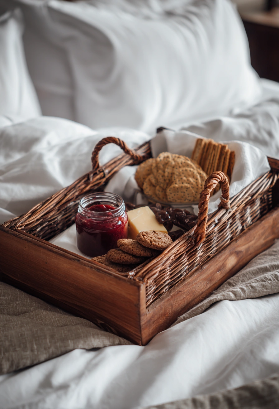 Rustic Bed & Breakfast Snack Tray