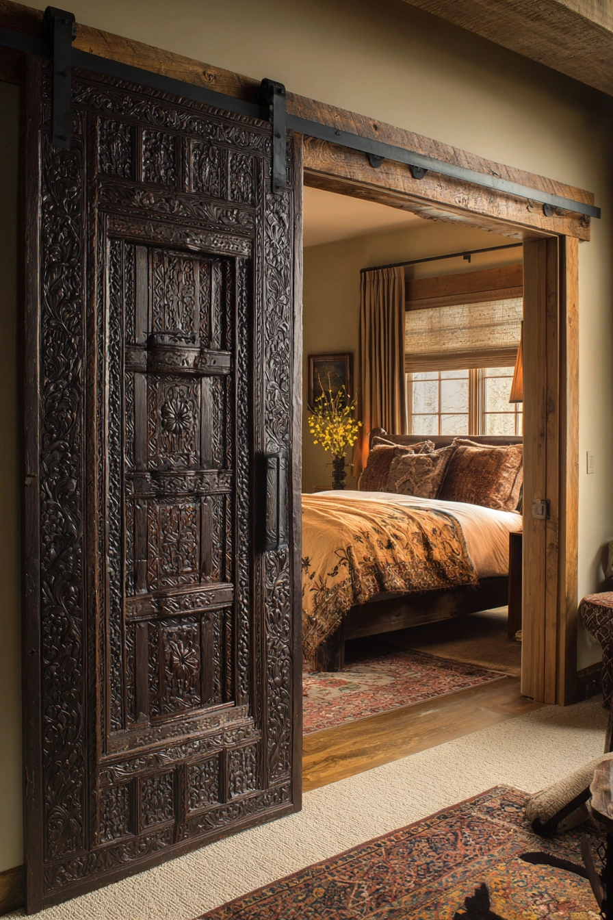 Rustic Elegance with Global Accents