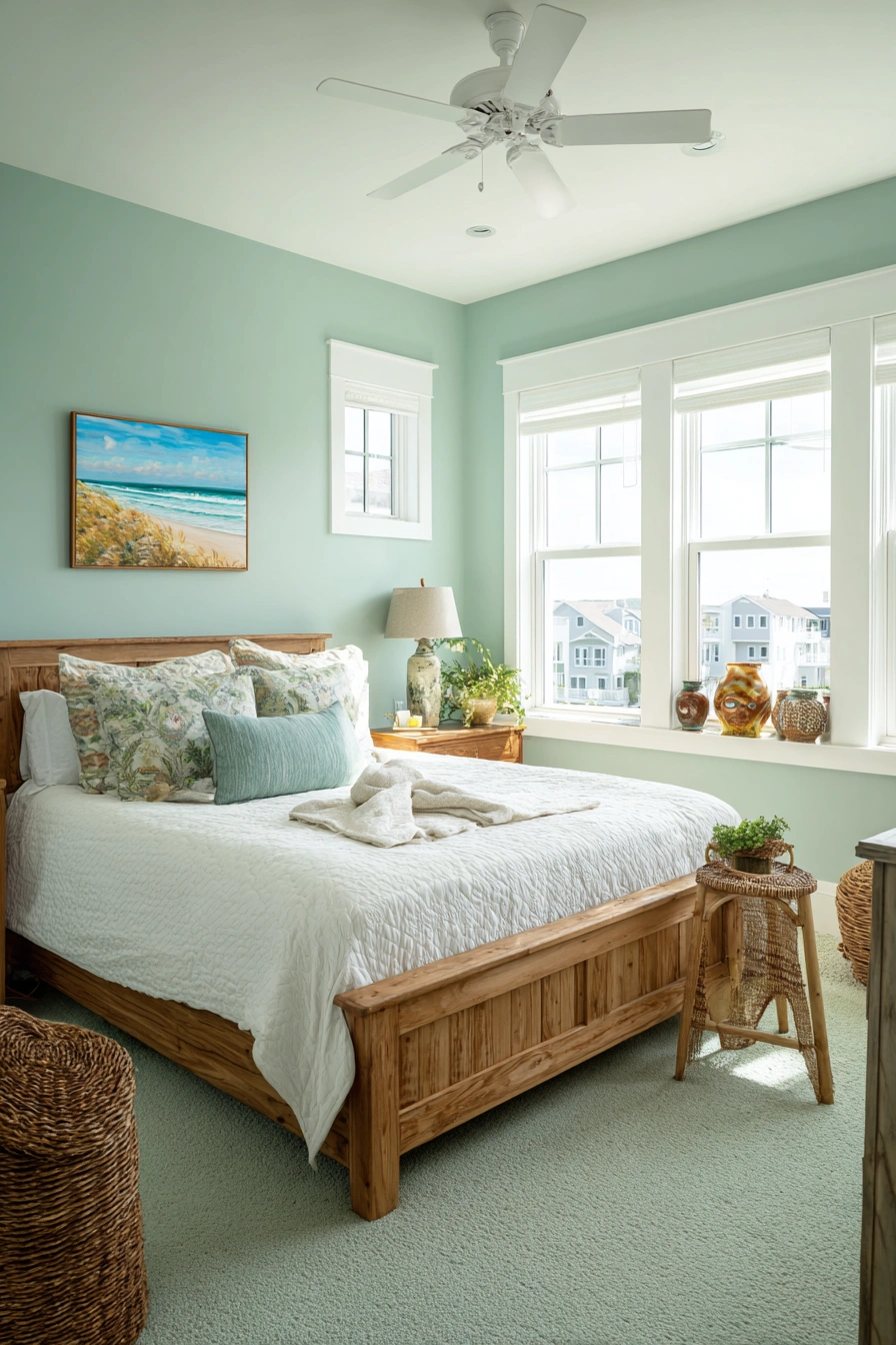 Coastal Teal Escape with Breezy Vibes