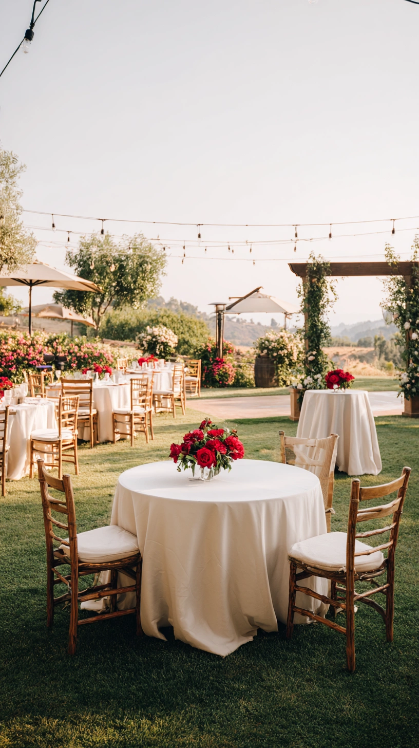 Elegant Garden Party with Romantic Florals