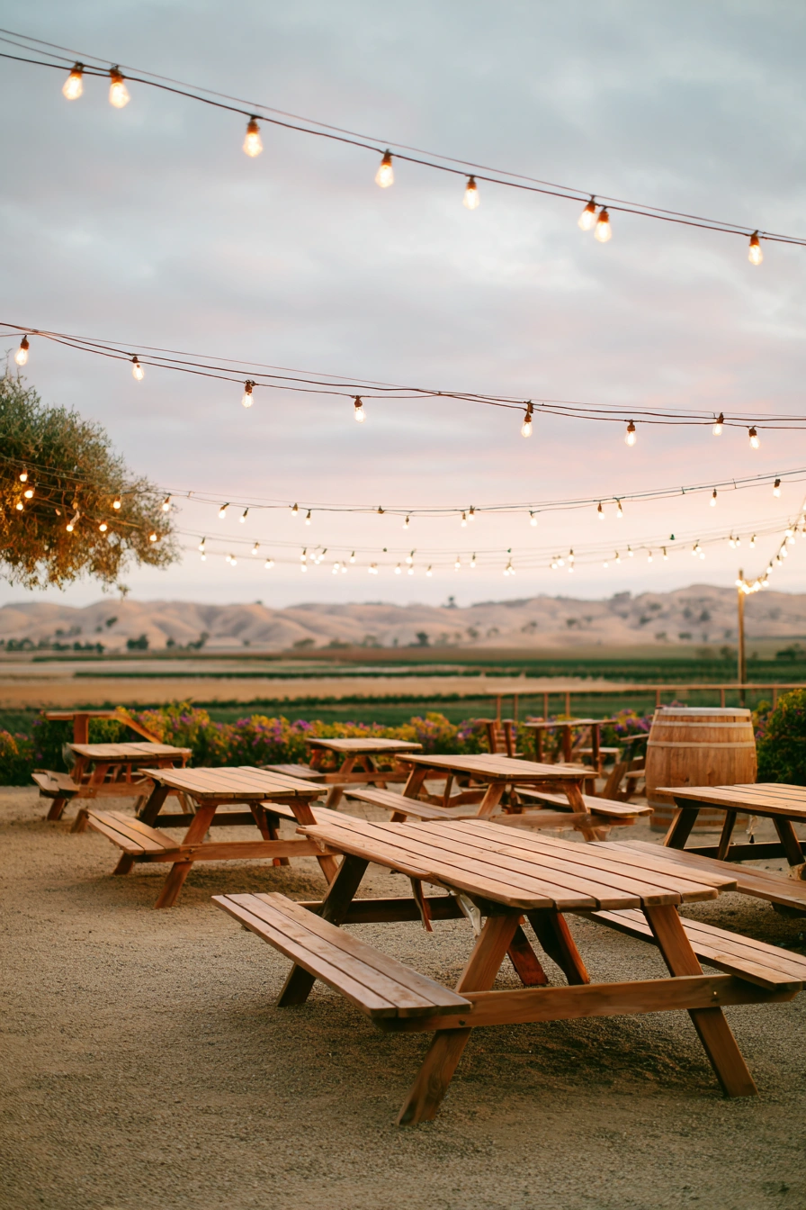 Rustic Vineyard Picnic Charm