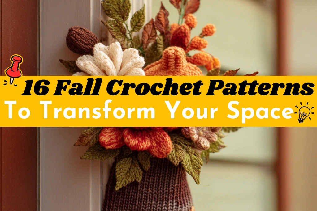 16 Fall Crochet Patterns for a Cozy Autumn