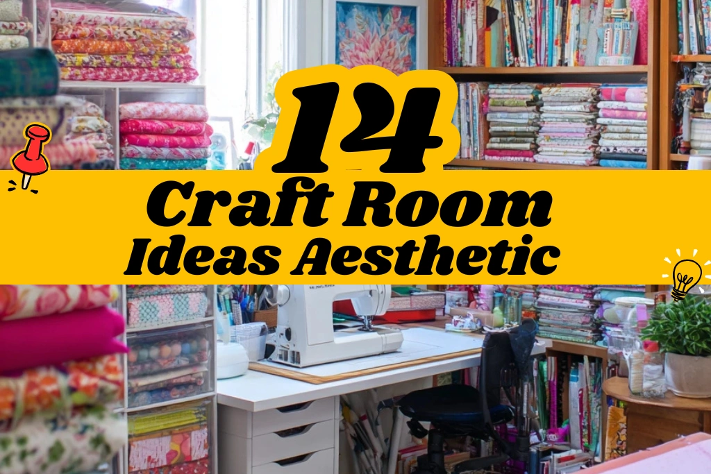 14 Craft Room Ideas Aesthetic