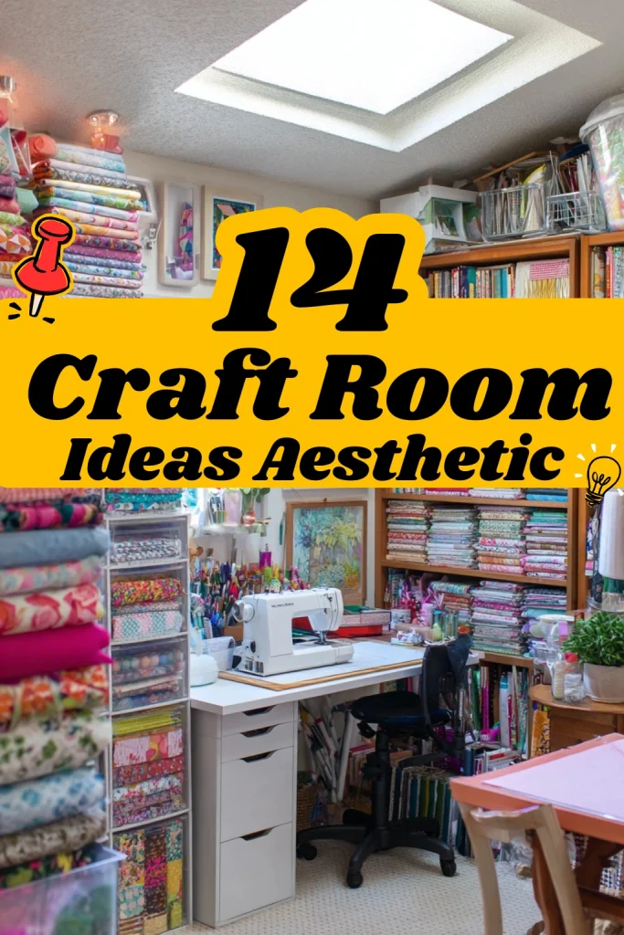 14 Craft Room Ideas Aesthetic
