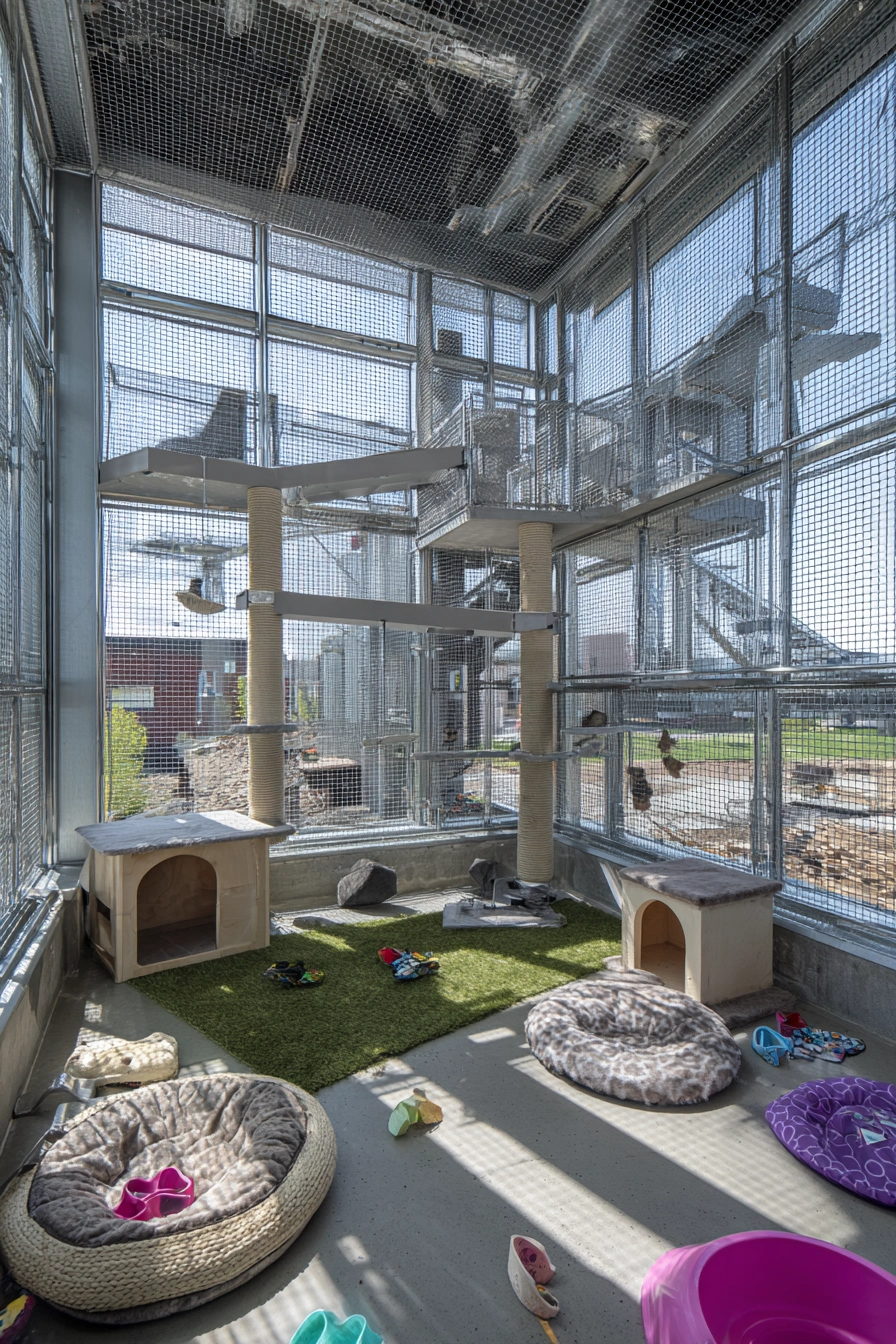 Luxury Outdoor Cat Haven