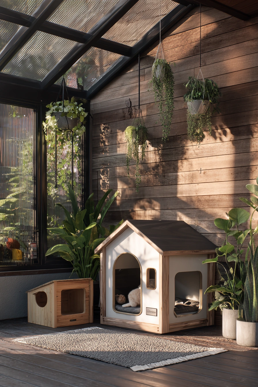 Sunroom Sanctuary for Stylish Cats
