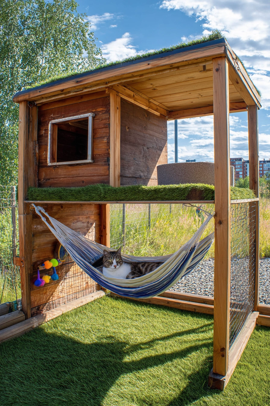Cozy Cat Hammock Hideaway