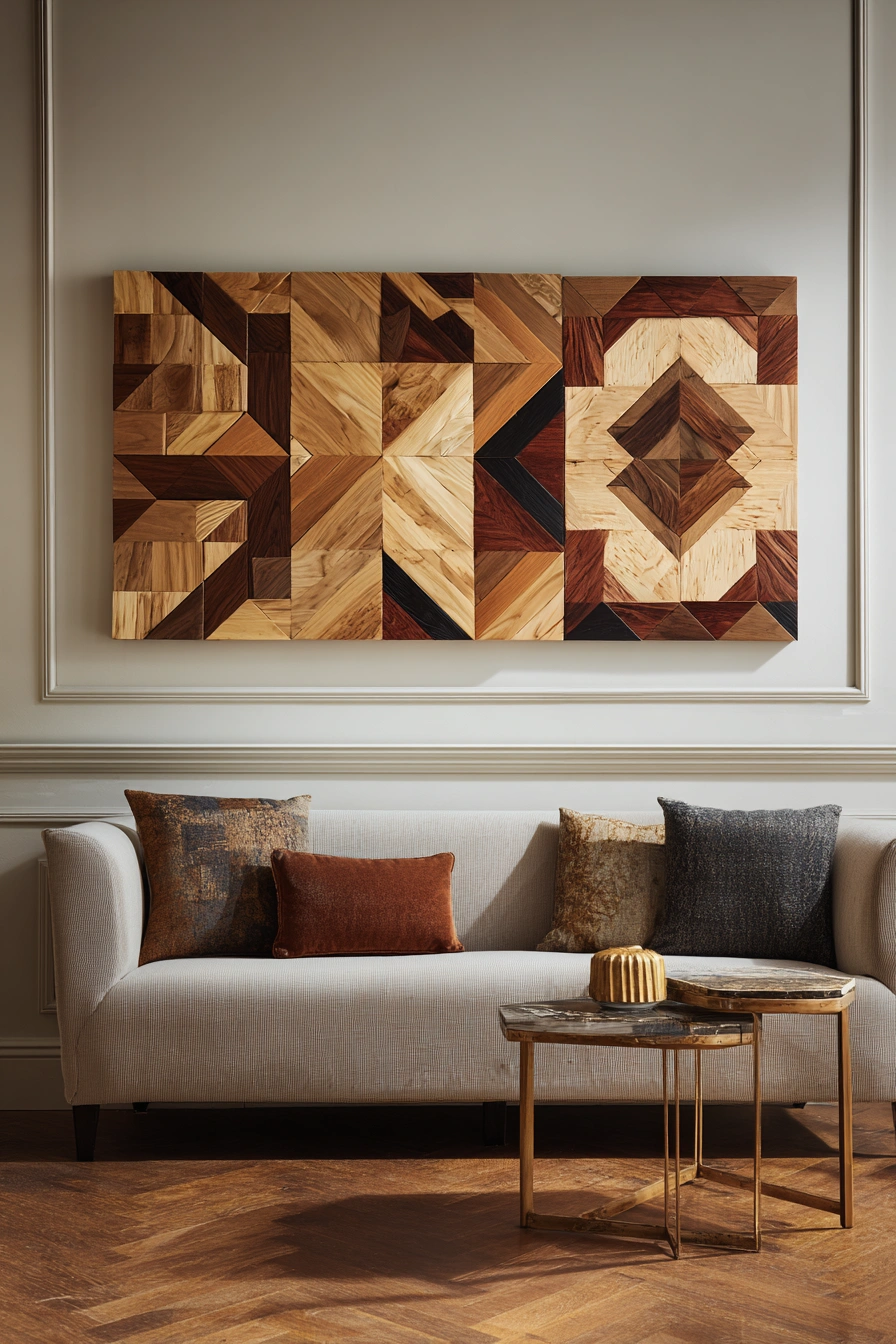 Modern Wood Wall Art for Luxe Living