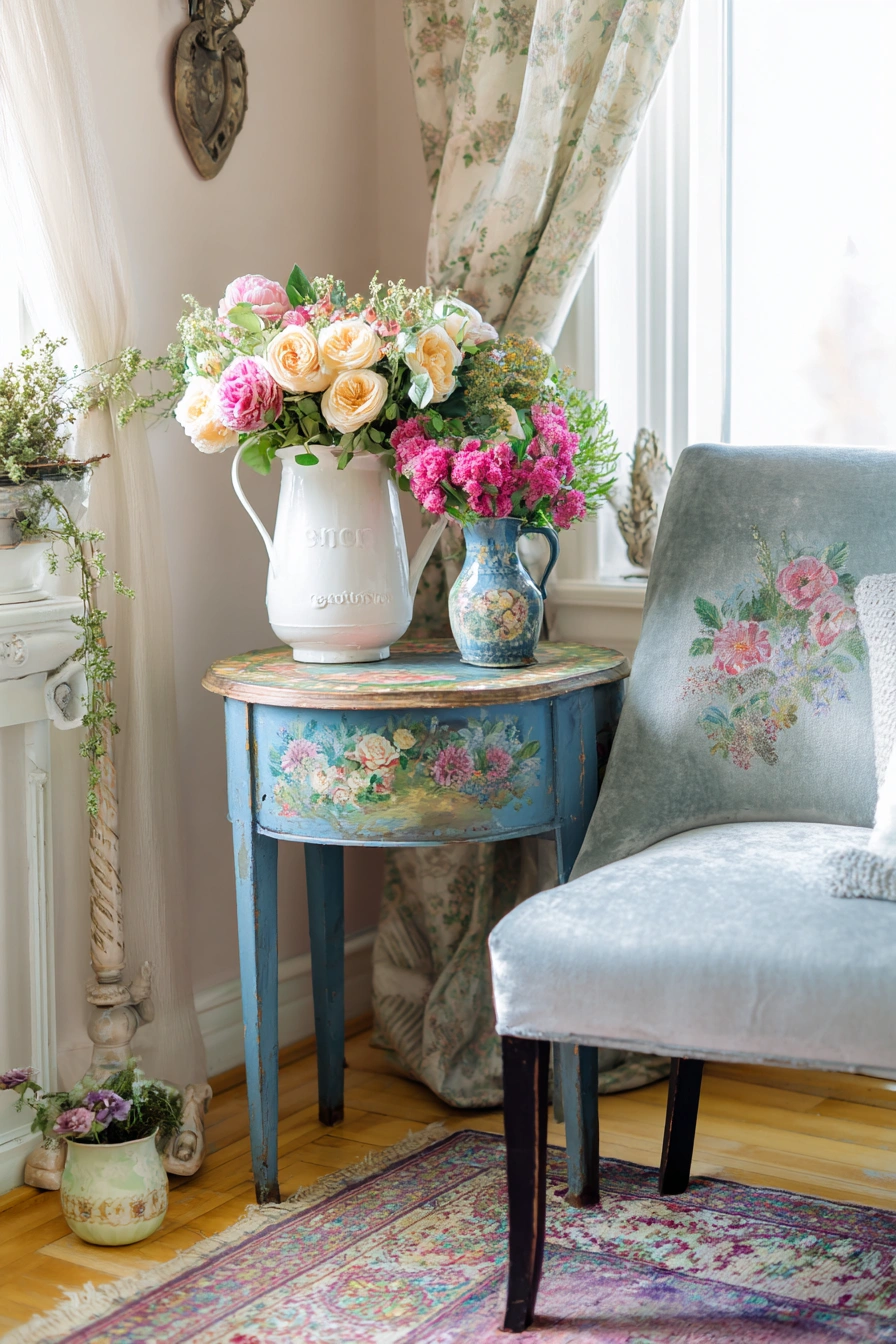 Romantic Shabby Chic Table Transformation