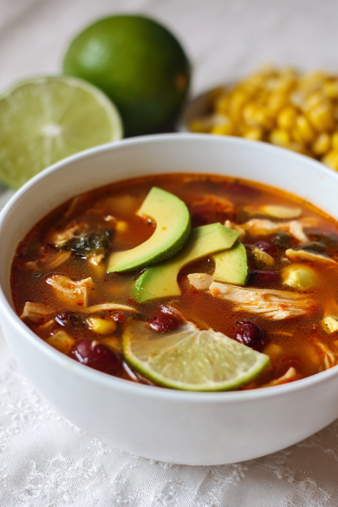 Zesty Chicken Tortilla Soup