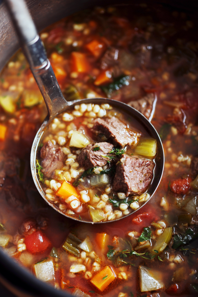 Hearty Beef & Barley Stew