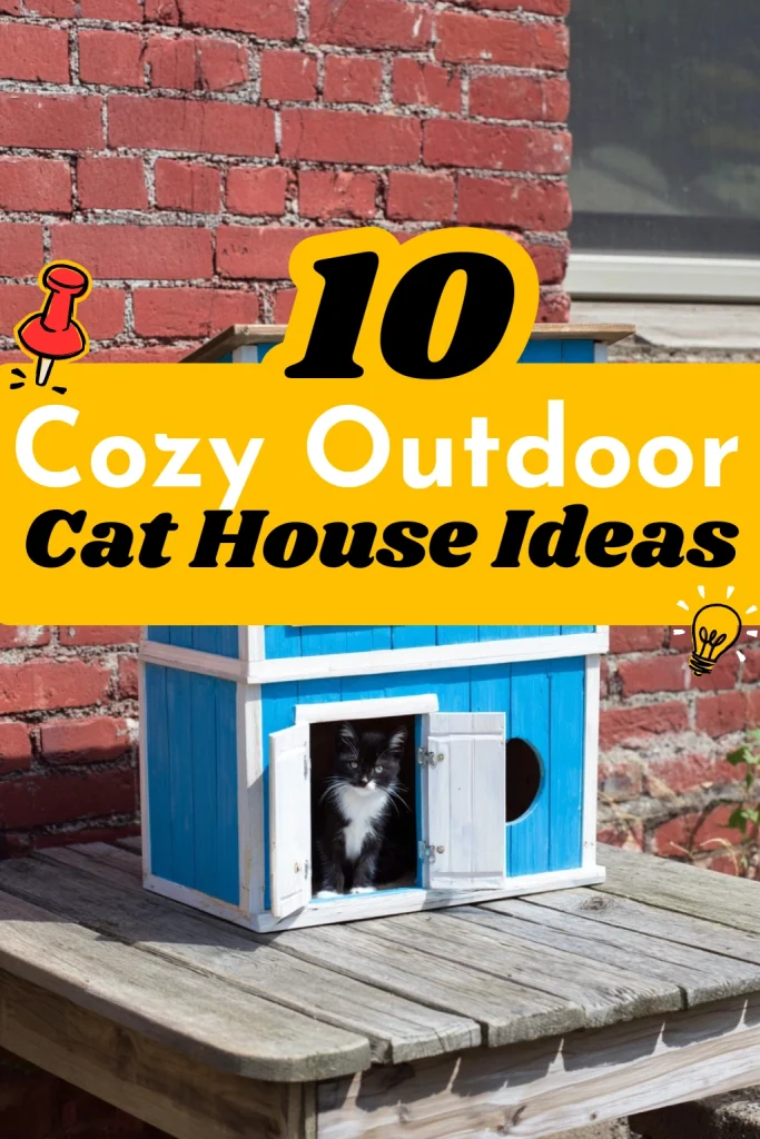 10 Cozy Outdoor Cat House Ideas