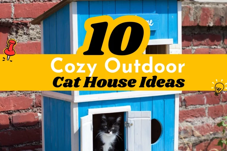 10 Cozy Outdoor Cat House Ideas