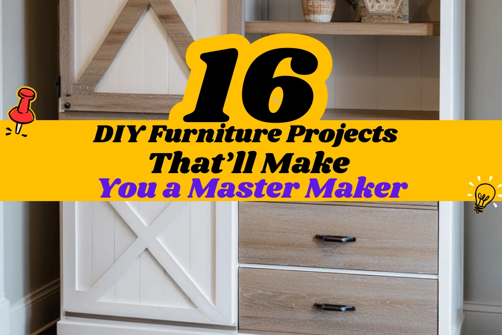 16 DIY Furniture Projects That’ll Make You a Master Maker