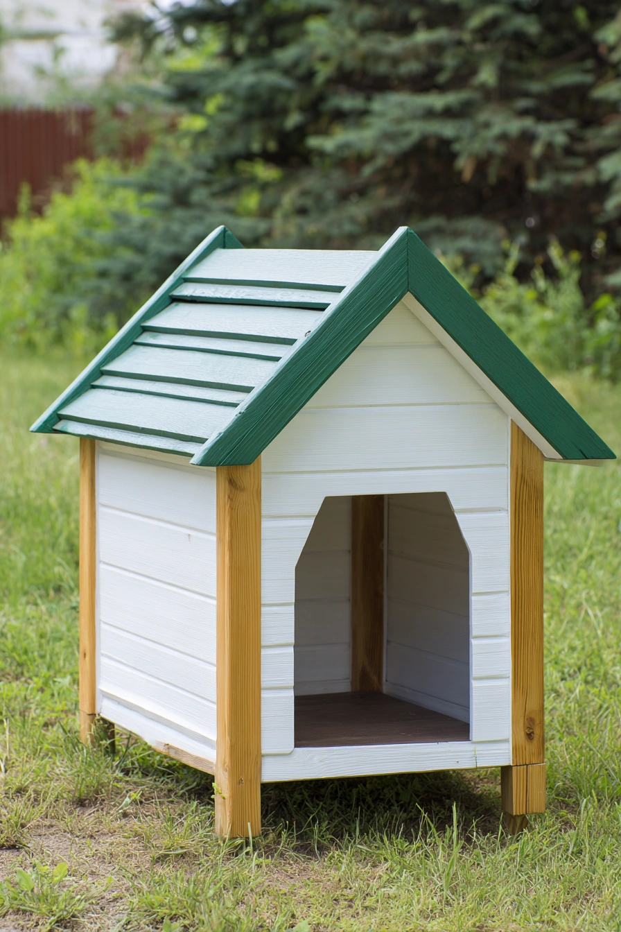 Classic Gable-Roof Cat Shelter