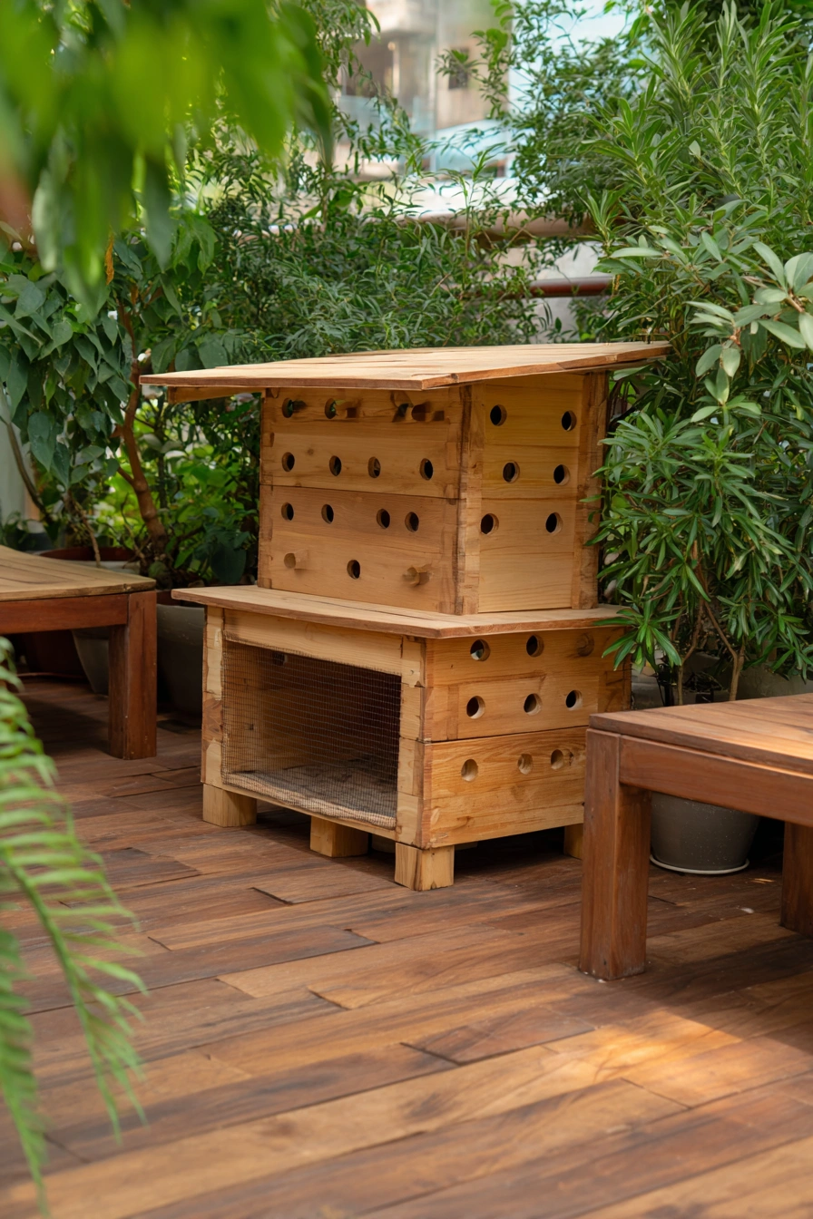 Eco-Chic Cat Hideaway with Vent Holes