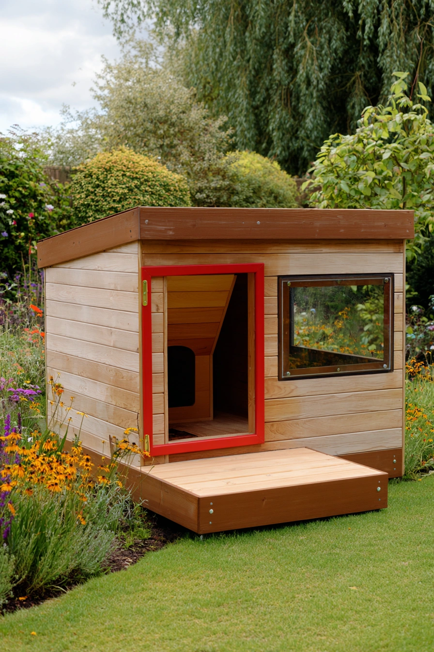 Modern Minimalist Cat Cabin