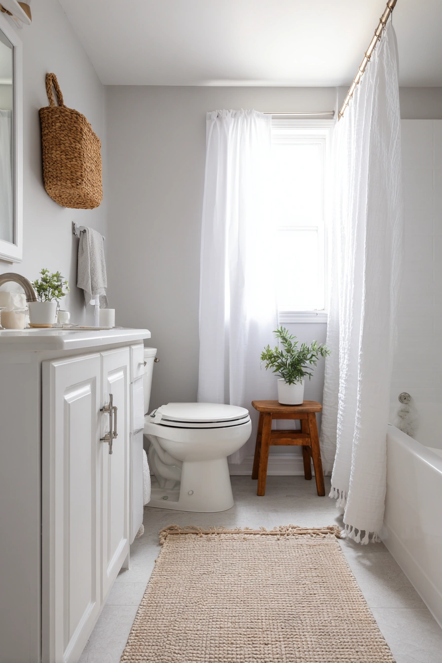 Neutral Boho Serenity with Natural Touches