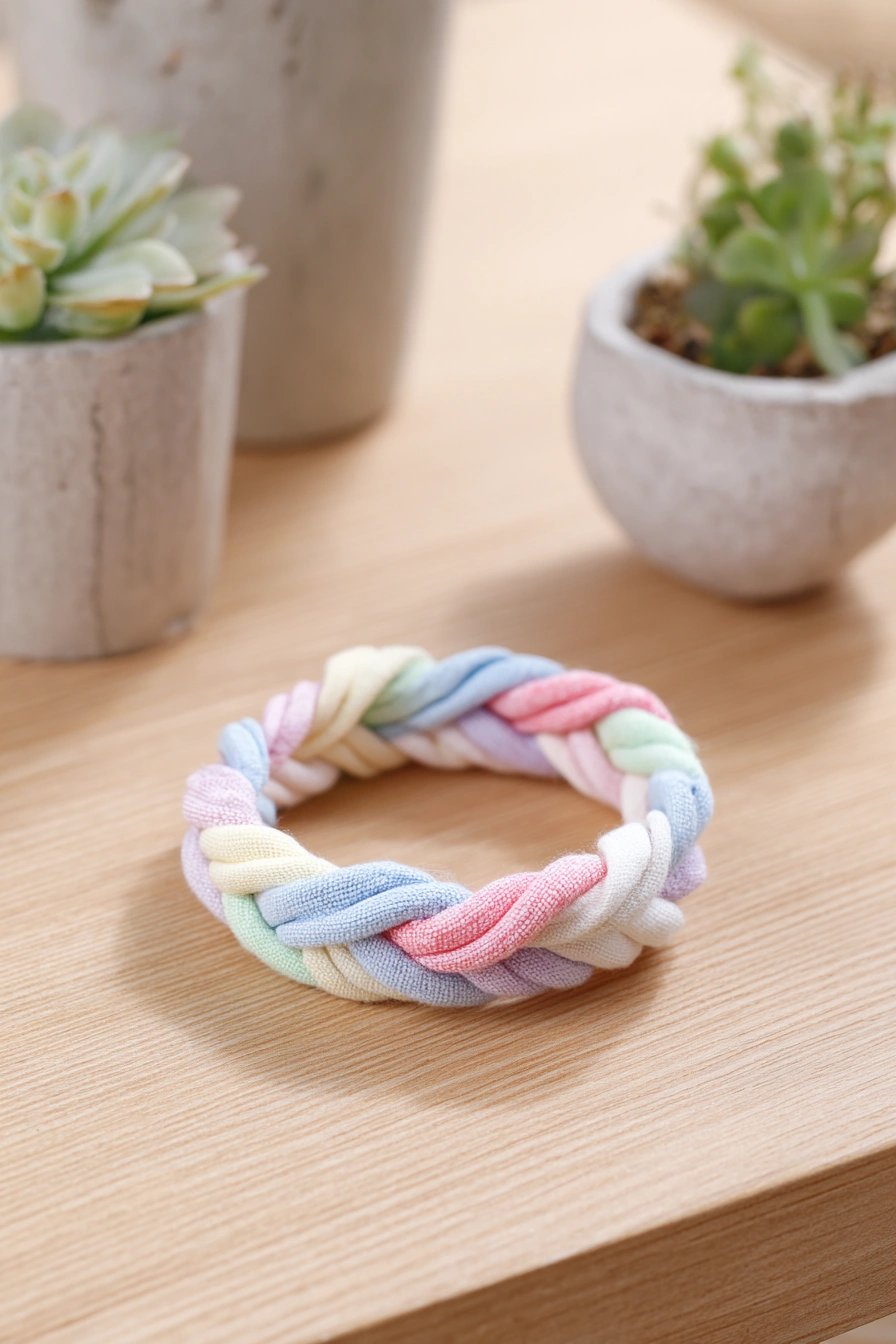 Dreamy Pastel Rope Bracelet