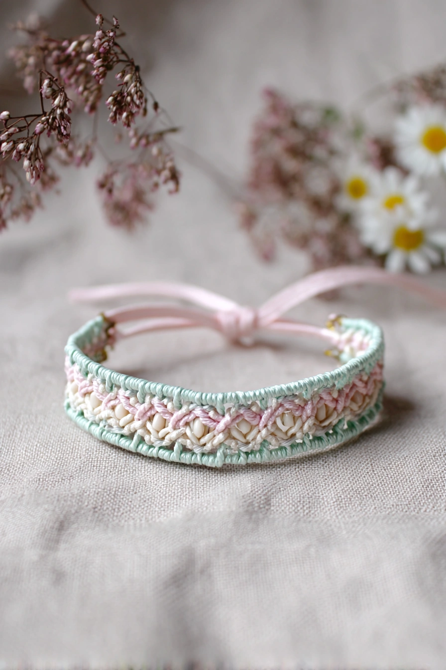 Vintage Lace-Inspired Bracelet