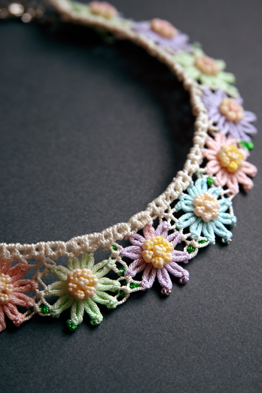 Pastel Bloom Daisy Choker
