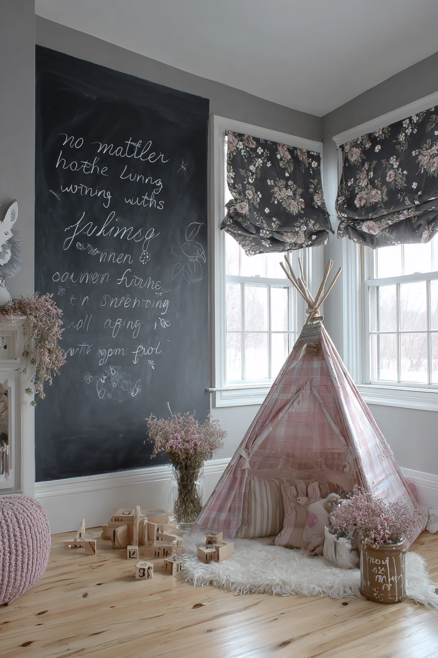 Minimalist Kids Room with Playful Touches