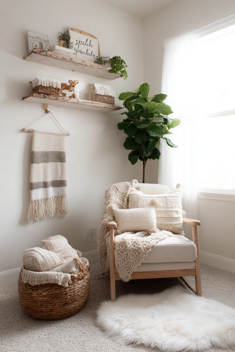 Chic Kids Room with Pastel Whimsy