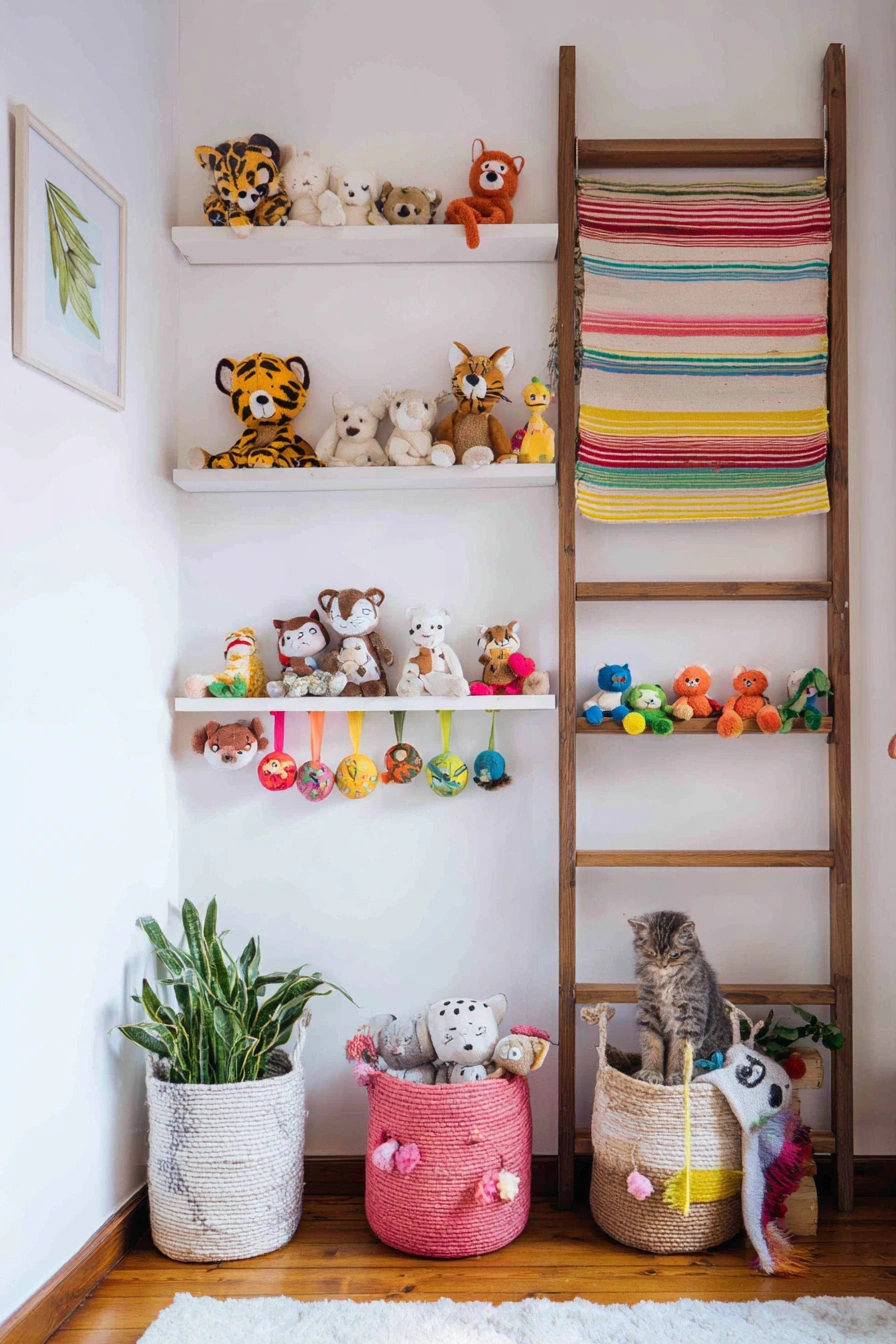 Whimsical Toy Corner with Cozy Vibes