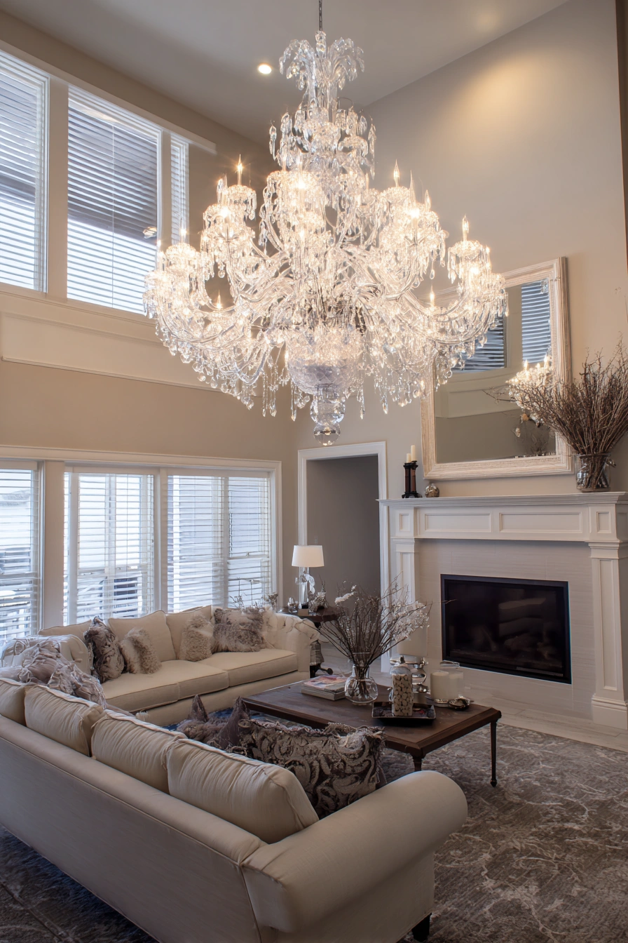 Grand Glamour with Cozy Elegance