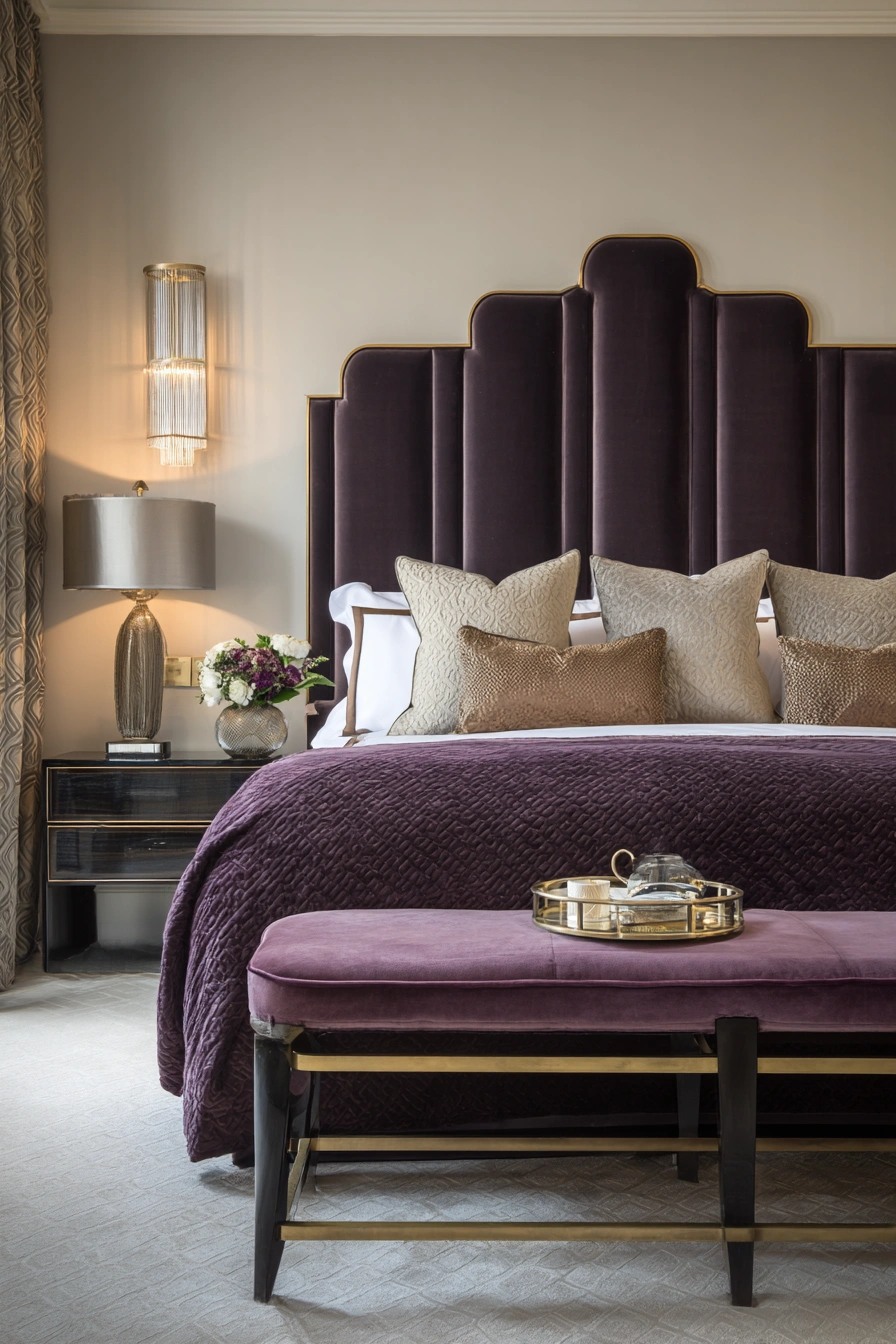 Velvet Glamour with a Luxe Touch