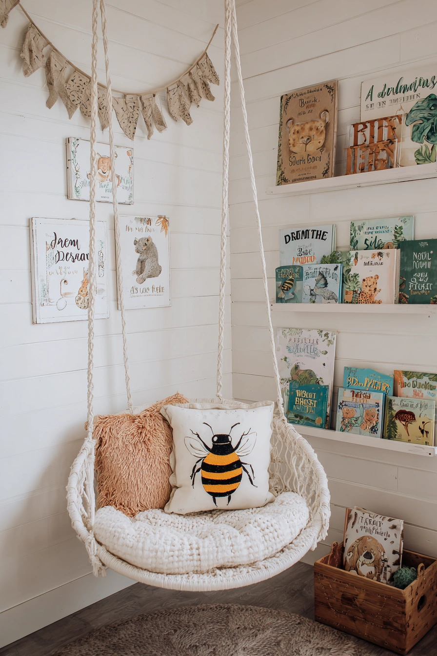 Cozy Nature-Inspired Reading Nook