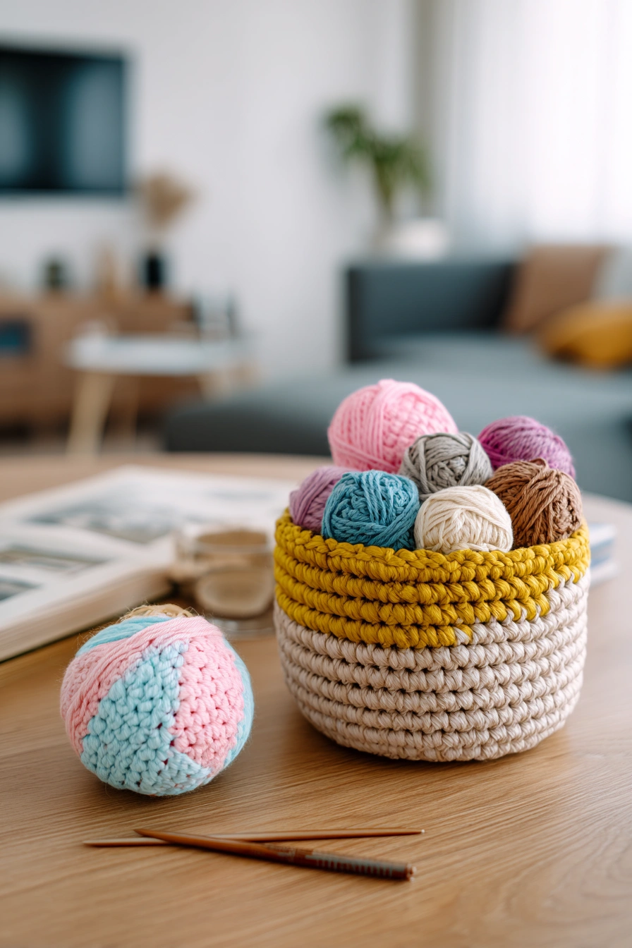 Chunky Crochet Stress Ball