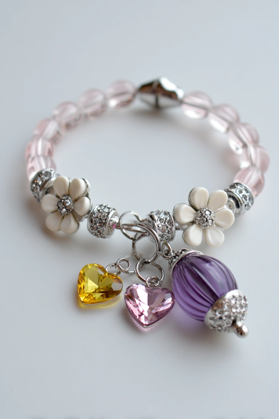 Spring Garden Charm Bracelet