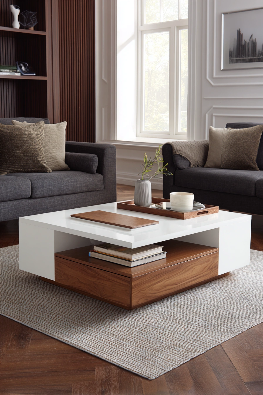 Modern Minimalist Coffee Table Build