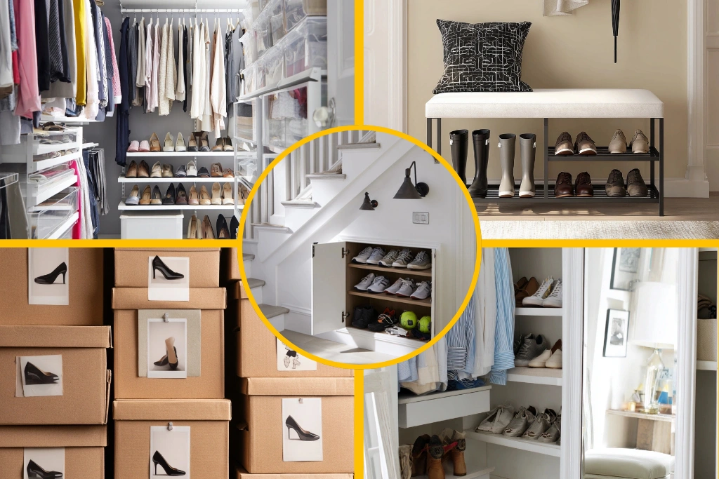 14 Clever Shoe Storage Ideas to Tidy Up Small Spaces