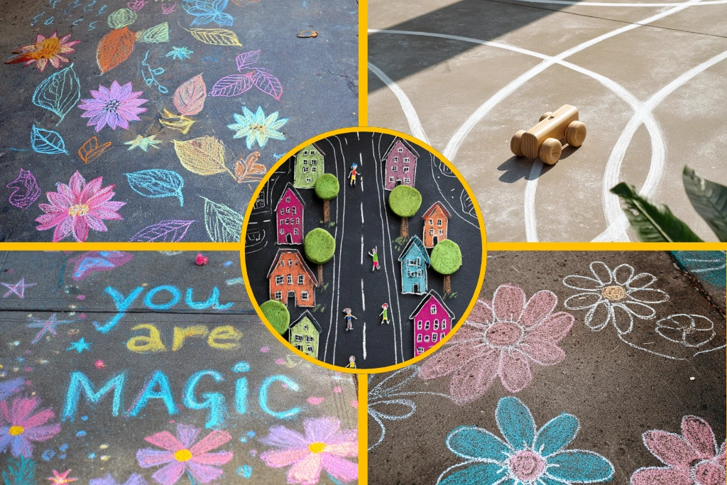 15 Creative Chalk Art Ideas for Kids