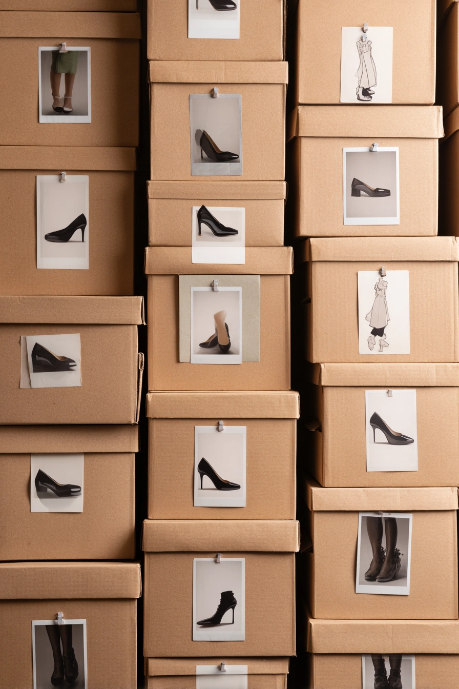 Labeled Shoe Boxes for Smart Sorting
