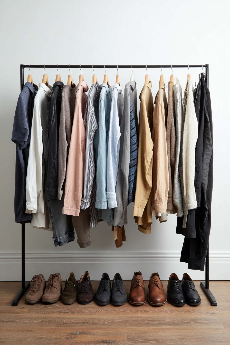 Under-Rack Shoe Line-Up for Easy Access